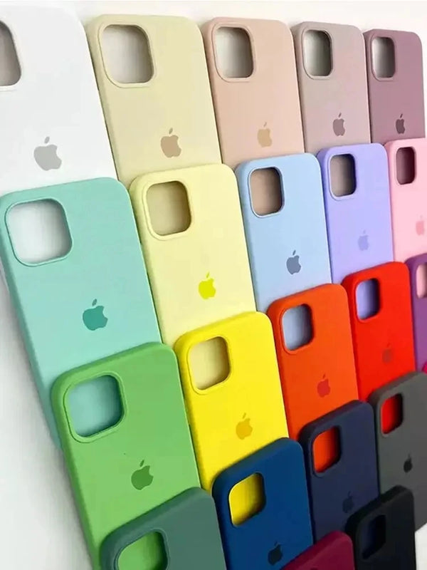 Luxe Originele Vloeibare Siliconen Case Voor iPhone 13 14 15 16 Pro Max telefoon Gevallen Voor iPhone 11 12 14 15 16 Plus Volledige Logo Cover