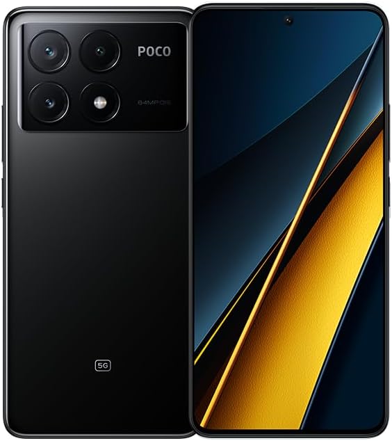 Xiaomi Poco X6 Pro Smartphone 12+512GB 4nm Processor 64MP Triple Camera (Black)