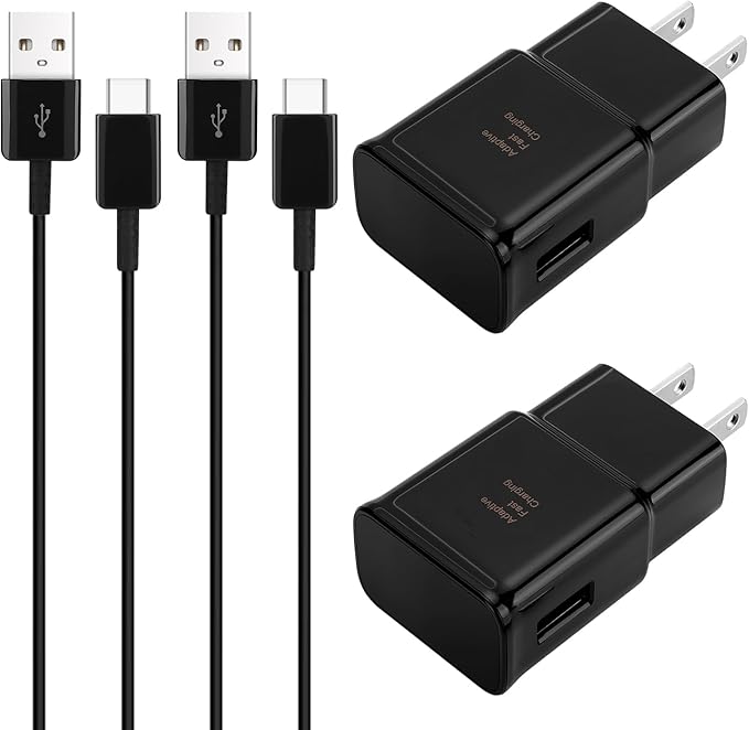 Phone Charger Android,Samsung Charger Fast Charging Cord Type C with USB C Charge Cable 6.6Ft for Samsung Galaxy S25/S24/S23/S22/S21/S20/S10/S10 Plus/S10E/S9/S8/S21Ultra/S22+/S22 Ultra/Note 8/9/10/20